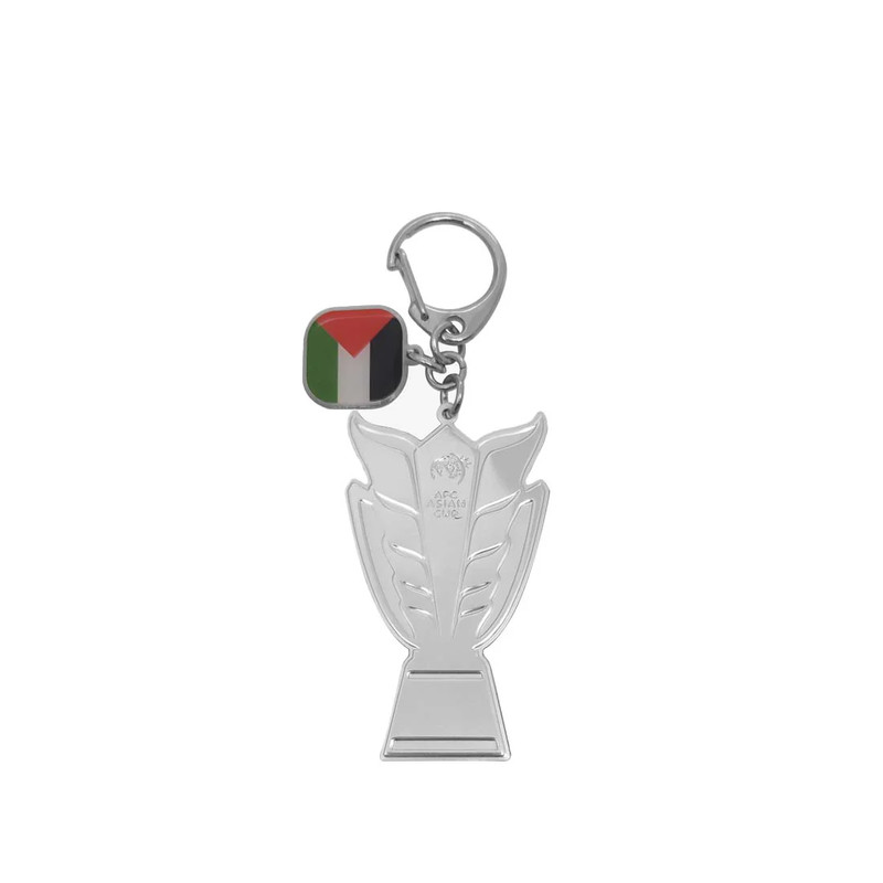 2D Trophy Keychain with Country Flag - Palestine - أكسسوار